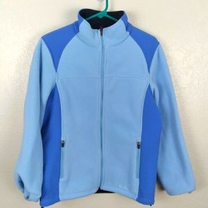 Vintage LL Bean Blue Fleece Medium